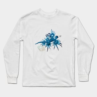 Blue Dragon,Glaucus Atlanticus Sea slug Long Sleeve T-Shirt